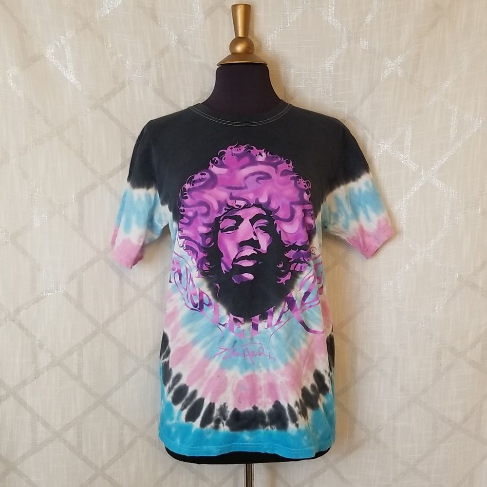 Authentic Hendrix Tshirt Tie Dye Size Small Retro Summer
